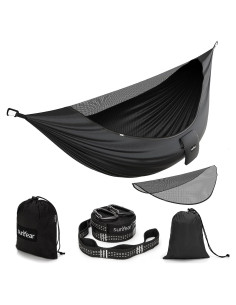Hamaca de Camping Sunyear Doble con Red No See-Um 2.9m
