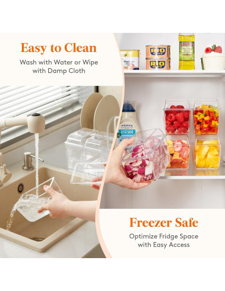 Caddy de Condimentos Enfriado Lifewit 3 Contenedores 600ml Caddy de Condimentos Enfriado Lifewit 3 Contenedores 600ml