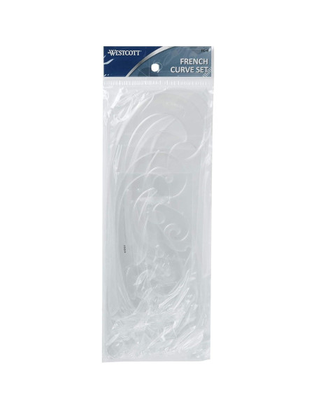 Conjunto de curvas plásticas Westcott FC-4, Set de 4 unidades Conjunto de curvas plásticas Westcott FC-4, Set de 4 unidades