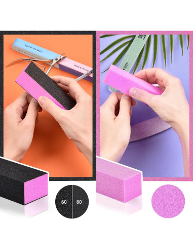 Kit de Manicura Profesional TsMADDTs con Aceite de Cutículas