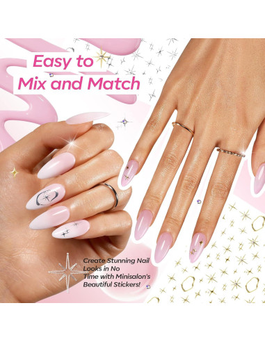 Kit de Esmalte en Gel Modelones French Jelly 4 Colores