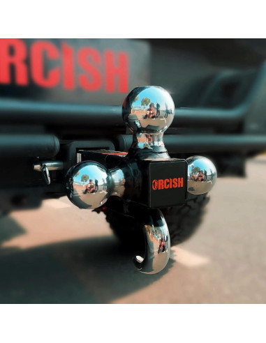 Soporte de Enganche para Remolque ORCISH Tri-Ball 10,000 lbs