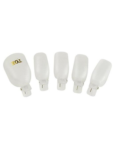 Clips de Capuchón Yimart para Remover Esmalte - 10 Piezas