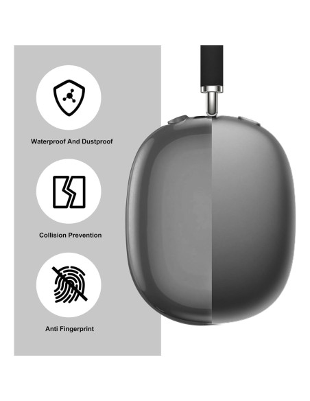 Funda TPU para Auriculares AirPods Max MOLOPPO Gris Espacial Funda TPU para Auriculares AirPods Max MOLOPPO Gris Espacial