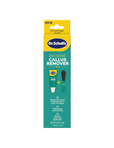 Kit Gel Removedor de Callos Dr. Scholl's - Pies Suaves en 5 Min