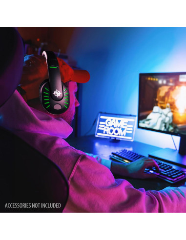 Auriculares Gaming ENHANCE GX-H5 Verde con Micrófono 3.5mm