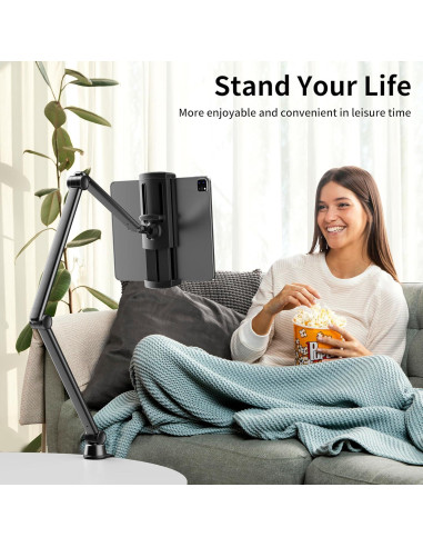 Soporte ajustable para iPad LULULOOK de aluminio 4.7-13"