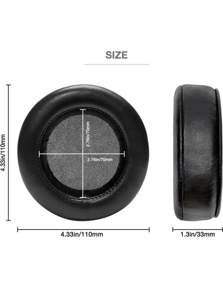 Almohadillas de Oído Voarmaks para Hifiman SUNDARA y HE400 Almohadillas de Oído Voarmaks para Hifiman SUNDARA y HE400
