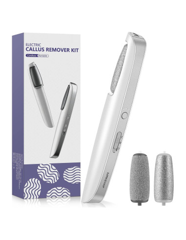 Removedor de Callos Eléctrico LINKEVAP, Kit Pedicura 3 Velocidades