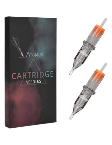 Agujas de Cartucho para Tatuaje ATOMUS 20pcs 11RS Desechables