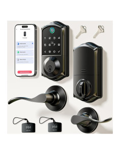 Cerradura Inteligente Veise VE017-L con Manijas y Control APP