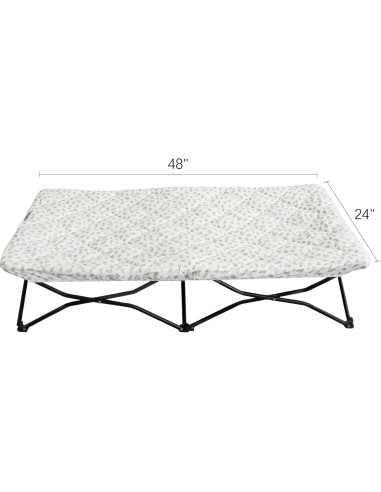 Sábana Acolchada Biloban para Cuna de Viaje Joovy 121.92x62.23 cm