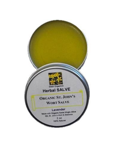 Ungüento Herbal Orgánico Hierba de San Juan 56.7g Aroma Lavanda