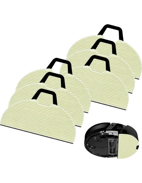 Paquete de 6 almohadillas de microfibra Aiyiried para Shark RV2610WA Paquete de 6 almohadillas de microfibra Aiyiried para Shark RV2610WA