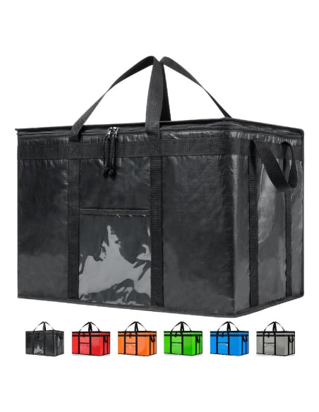 Bolsa Térmica Aislada NZ Home PRO 3XL Negra para Comida Bolsa Térmica Aislada NZ Home PRO 3XL Negra para Comida