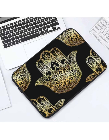 Funda para Laptop 15.6" Nicokee Amuleto Hamsa Étnico