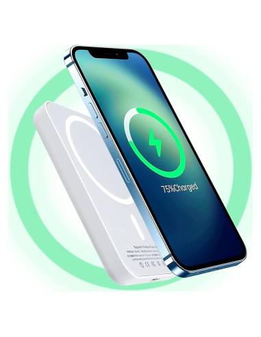 Cargador Portátil Inalámbrico Magnético XpacEbank 5000mAh 15W