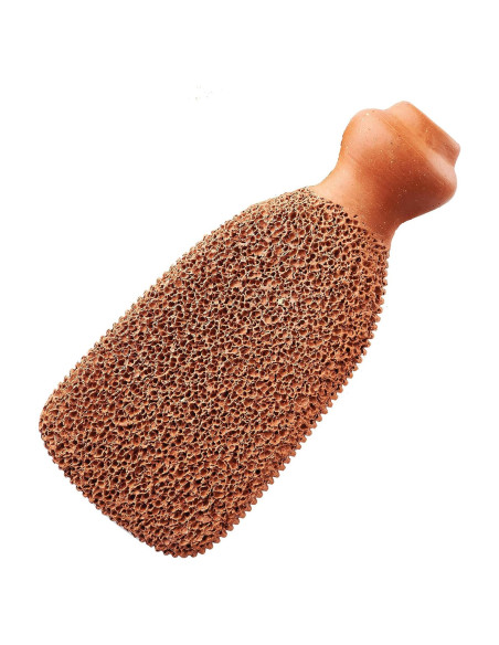 Piedra Pómez de Terracota Gilden Tree Exfoliador de Pies 14cm Piedra Pómez de Terracota Gilden Tree Exfoliador de Pies 14cm