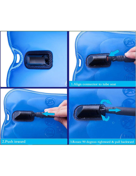 Reservorio de Agua WACOOL 3L EVA Libre de BPA Doble Apertura Reservorio de Agua WACOOL 3L EVA Libre de BPA Doble Apertura