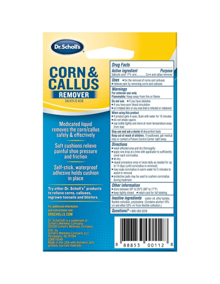Remedio Líquido para Callos y Durezas Dr. Scholl 9.4 ml Remedio Líquido para Callos y Durezas Dr. Scholl 9.4 ml