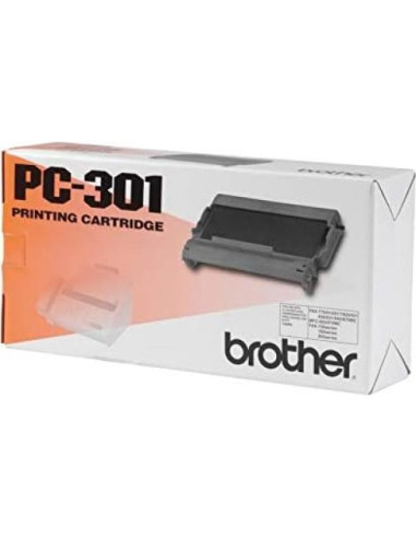 Cartucho de Fax/Impresora Brother PC-301 - Paquete de 2