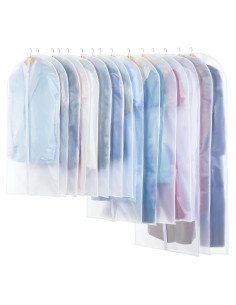 Bolsa de Ropa Translúcida Carbrea - 15 Paquetes 61x102/119/140 cm