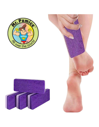 Mr. Pumice Ultimate PUMI Bar 2-en-1 Doble Grano para Pies