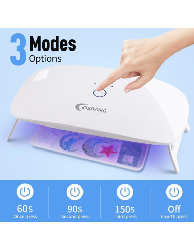 Kit de 2 Luces UV OSBANG para Resina Plegables 36W