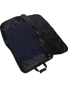 Funda de Ropa Colgante Delsey Paris Negra 106.68 cm Ligera 2