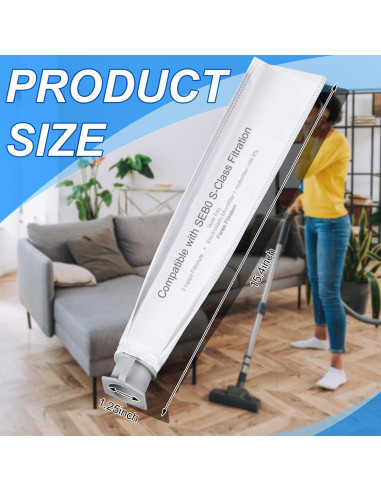 Filtro Micro Tondiamo para Aspiradora - 2 Pcs Reemplazo