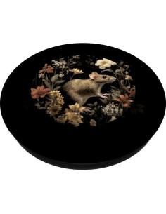 PopSockets Adhesivo PopGrip Ratón Vintage Flores 10.9x8.6cm 2