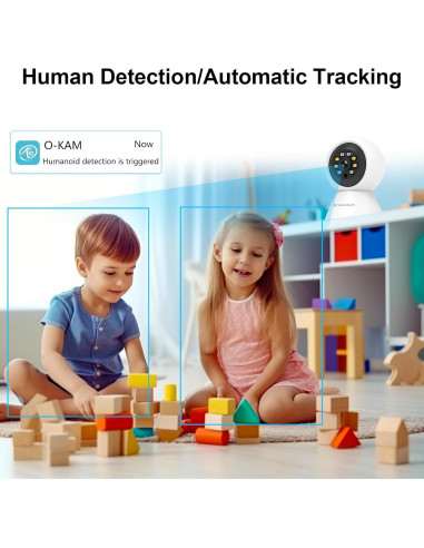 Cámara de Seguridad WiFi VSTARCAM 3MP para Mascotas 2pk