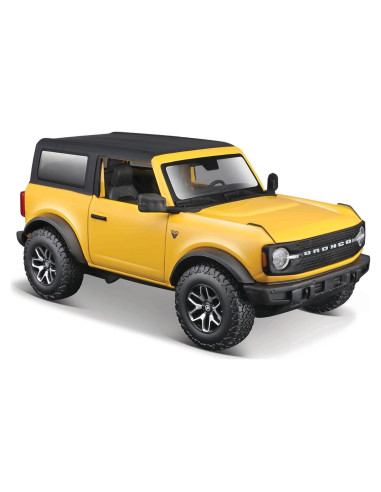 Maisto 1:24 Ford Bronco Badlands 2021 Amarillo Die-Cast