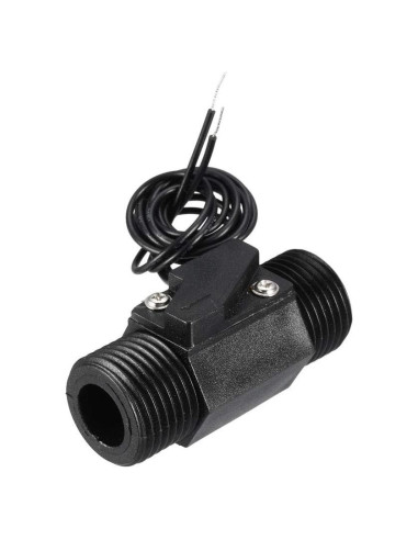 Interruptor de Flujo de Agua uxcell G1/2 1-25L/min IP65