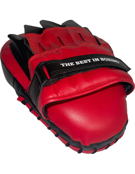 Mitones Curvados de Boxeo Ringside Rojo 26.67 cm Mitones Curvados de Boxeo Ringside Rojo 26.67 cm