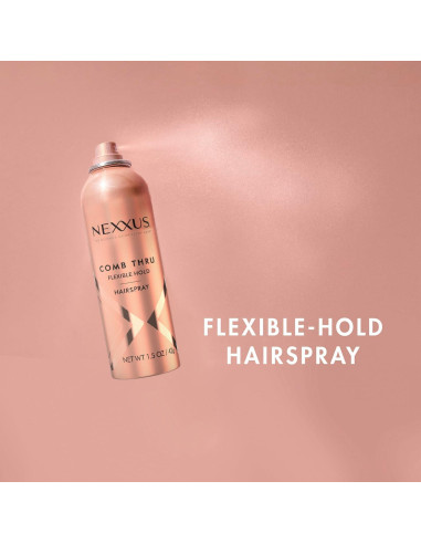 Spray para Cabello Nexxus Comb Thru Flexible Hold 4-Pack 42g