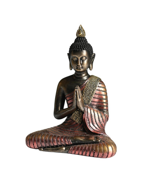 Estatua de Buda KalyZ@rts 20.5 cm Resina Hecha a Mano Decorativa Estatua de Buda KalyZ@rts 20.5 cm Resina Hecha a Mano Decorativa