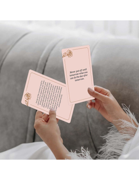 Tarjetas de Afirmación Faivykyd - 50 Tarjetas para Aliviar Estrés Tarjetas de Afirmación Faivykyd - 50 Tarjetas para Aliviar Estrés