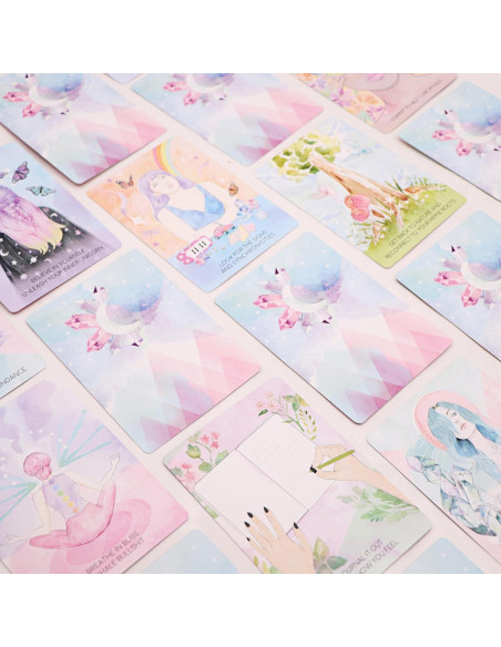 Cartas de Afirmación para Mujeres Oracle - 44 Tarjetas + Guía Cartas de Afirmación para Mujeres Oracle - 44 Tarjetas + Guía