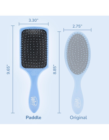 Cepillo Desenredante Paddle Wet Brush Cielo 1 Cuenta 100g