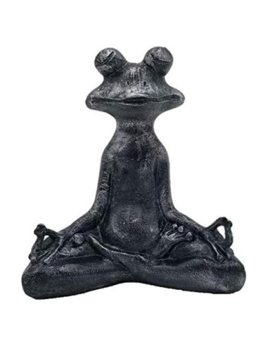 Estatua de Rana Meditadora JB Exports 12.7 cm Decoración Zen