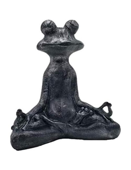 Estatua de Rana Meditadora JB Exports 12.7 cm Decoración Zen Estatua de Rana Meditadora JB Exports 12.7 cm Decoración Zen