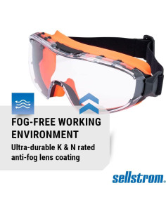 Gafas de Seguridad Sellstrom GM510 - Anti-Niebla y Anti-Rayas 2