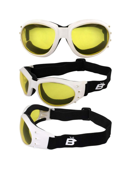 Gafas de Motocicleta Birdz Eyewear Eagle - 2 Pares con Lentes Anti-empañantes Gafas de Motocicleta Birdz Eyewear Eagle - 2 Pares con Lentes Anti-empañantes