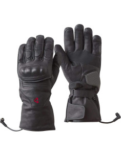 Guantes calefaccionados Gerbing 12V Vanguard XXL, cuero impermeable 2