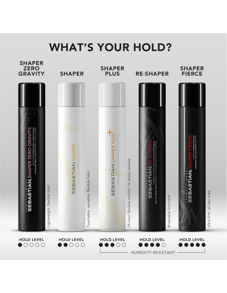 Laca para el Cabello Sebastian Professional Shaper Fierce 42g Laca para el Cabello Sebastian Professional Shaper Fierce 42g