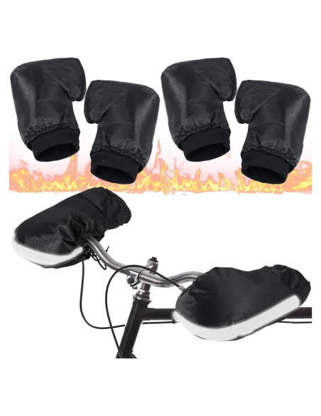 Geyoga Manoplas de Manillar para Bicicleta y Motocicleta Térmicas Geyoga Manoplas de Manillar para Bicicleta y Motocicleta Térmicas
