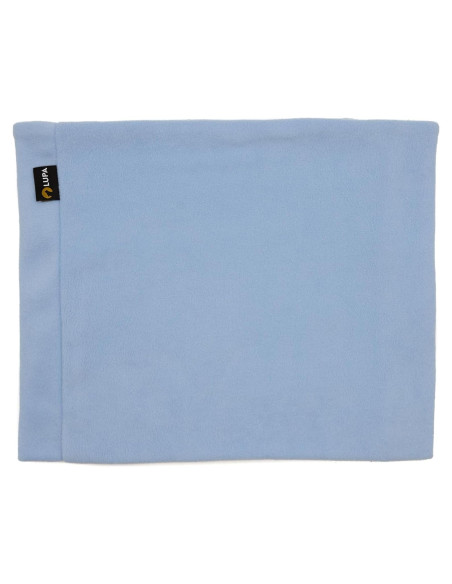 Calentador de Cuello Lupa Hecho a Mano Doble Capa Azul Claro Calentador de Cuello Lupa Hecho a Mano Doble Capa Azul Claro