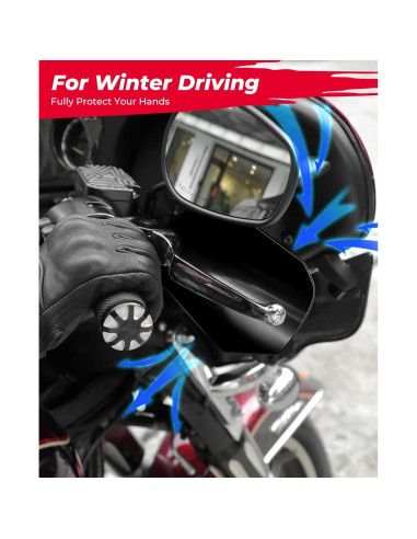 Protectores de Manos KEMIMOTO para Motocicleta Touring 2006-2025