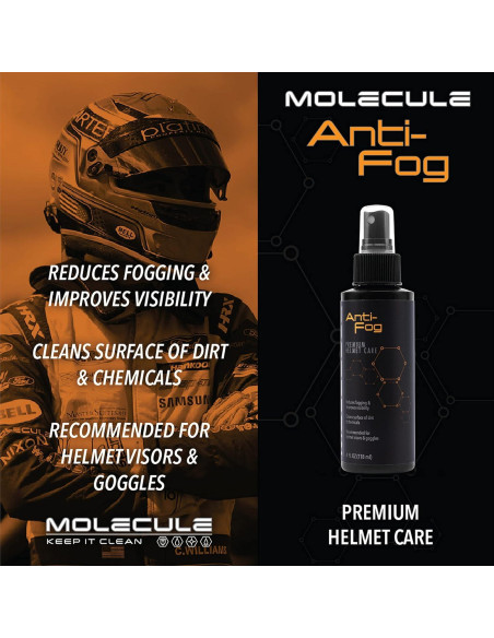 Casco Antiniebla Molecule MOLMLHAF41 - Visibilidad Mejorada Casco Antiniebla Molecule MOLMLHAF41 - Visibilidad Mejorada